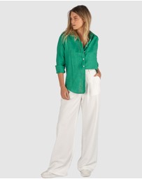 CAMIXA - IRIS Linen Shirt