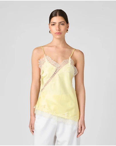 MVN - Asymmetrical Lace Top