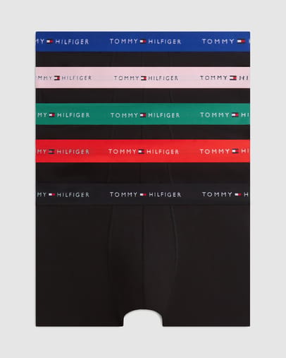 Black, Black, French Red, Bonfire Pink, Alsace Green & Nordic Blue