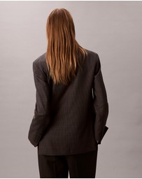 Calvin Klein - Houndstooth Blazer