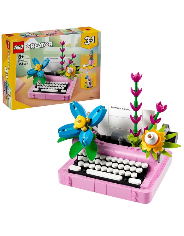 LEGO - 31169 Typewriter with Flowers