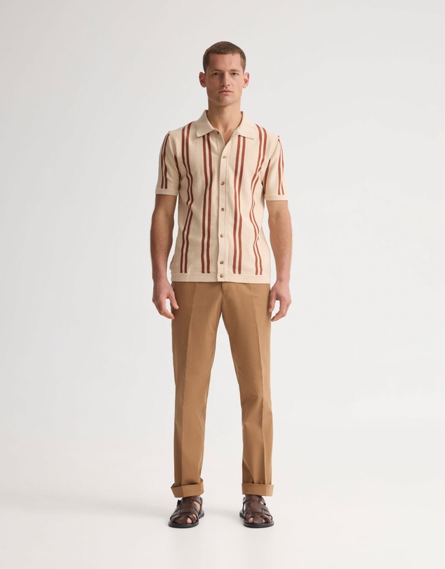 Oxford - Francisco Polo Collar Knit
