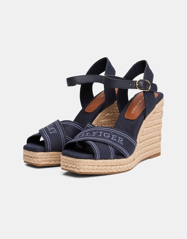 Tommy Hilfiger - Wedge Heel Espadrille Sandals - Women's