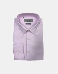 Henry Bucks - HENRY SARTORIAL Cotton Shirt PINK