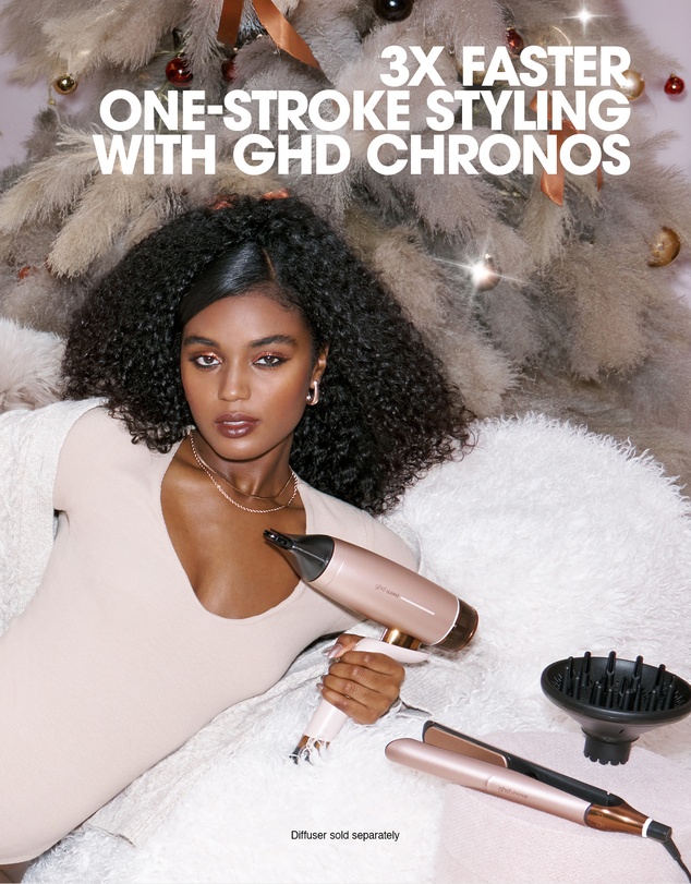 ghd - Deluxe gift set - chronos™ styler and speed hair dryer Limited Edition in Cashmere Beige