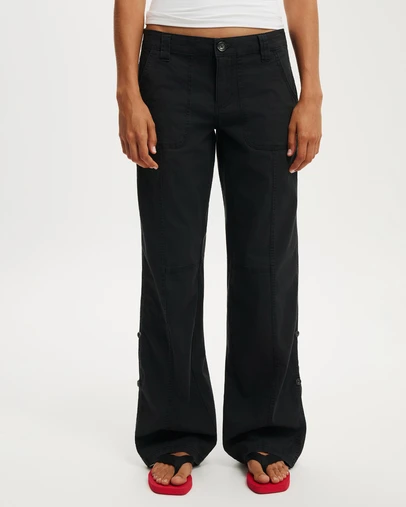 Cotton On - Lexi Low Rise Utility Pants