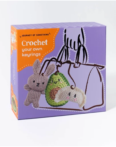 Journey Of Something - Crochet your own Keyring