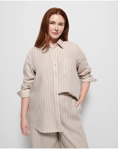 Commonry - Pocket Linen Shirt
