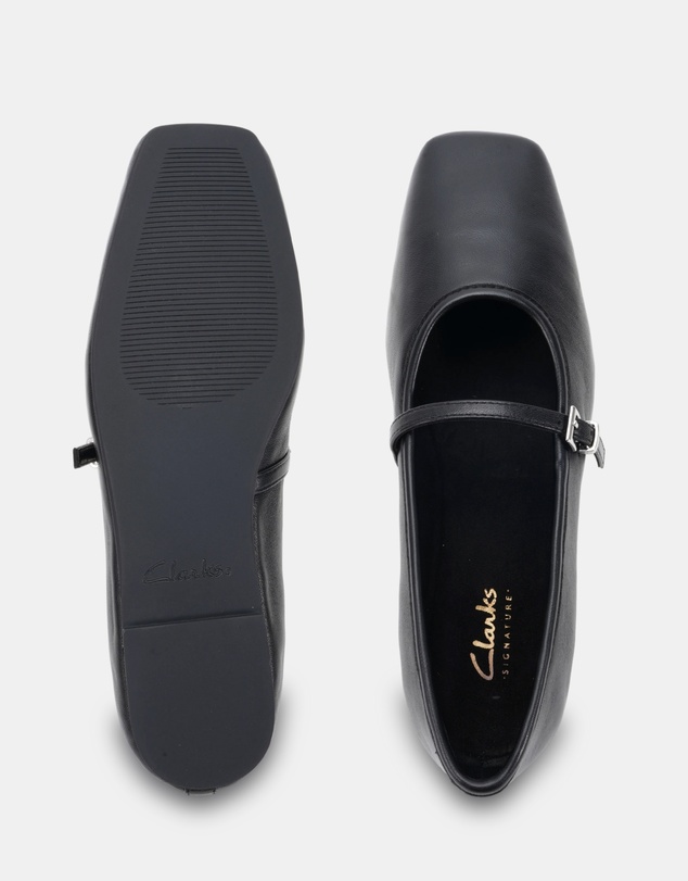 Clarks - Tilda Black Smooth