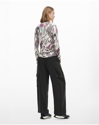 Desigual - Sweater with floral details