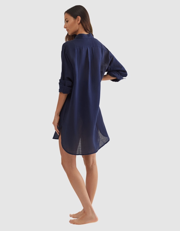 Polo Ralph Lauren - Organic Cotton & Linen Oversized Beach Shirt