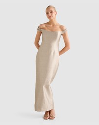 Forever New - Mindy Bardot Ruffle Midi