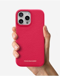 Maison De Sabre - Leather Phone Case (iPhone 16 Pro Max)