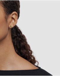 Emporio Armani - Emporio Armani Gold-Tone Earring