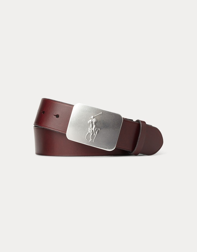 Polo Ralph Lauren - Pony-Plaque Leather Belt