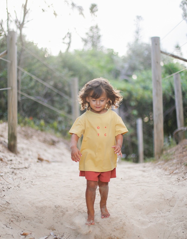 Olive & The Captain - O+TC Everyday Tee - Mustard