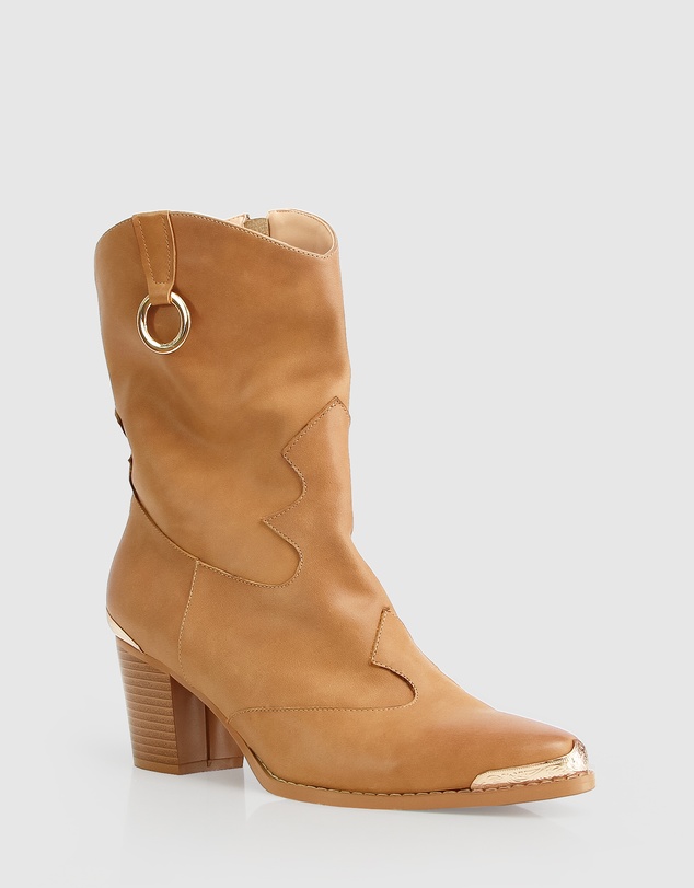Belle & Bloom - Dallas Western Boot
