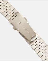 Friendie - Stainless Steel Link Bracelet Band - The Perth - Apple Watch Compatible