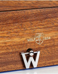 Wolf - Wolf Ballet Musical Jewellery Box - Swan Lake Walnut Wood