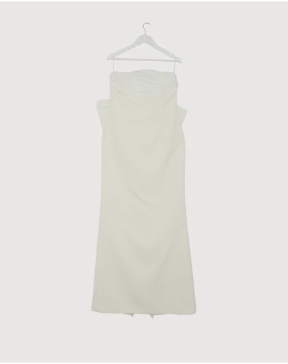 Revibe - Repaired Rebecca Vallance Madeline Strapless Gown - AU 14