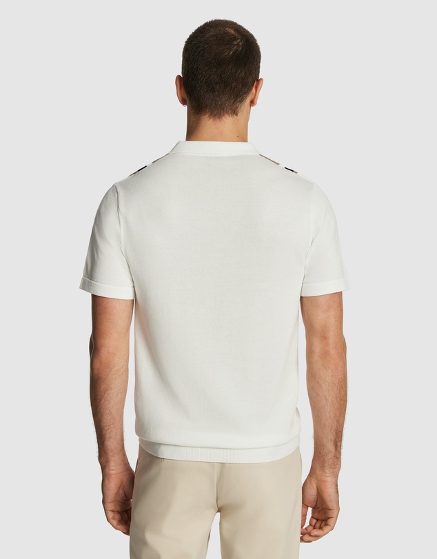 yd. - Simpson Knitted Cotton Polo