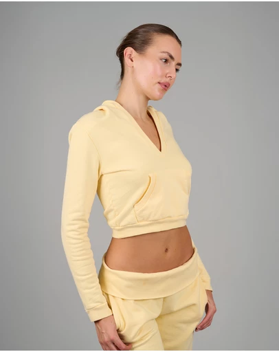 Love and Nostalgia - Ring Leader Hoodie - Lemon Yellow