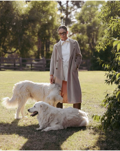 IDA+S - Maelle Wool Silk Coat