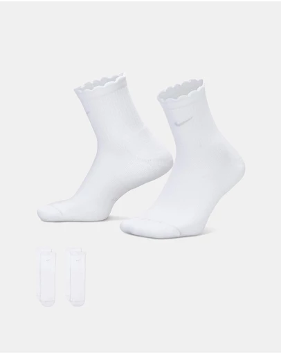 Nike - 2-Pack Everyday Elevated Mid-Crew Socks