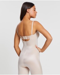 Spanx - SPANXshape™ Suit Your Fancy Strapless Cupped Mid-Thigh Bodysuit