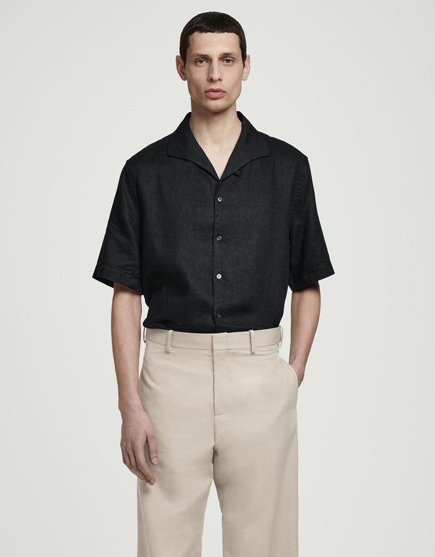 COS - Linen Short-Sleeved Shirt