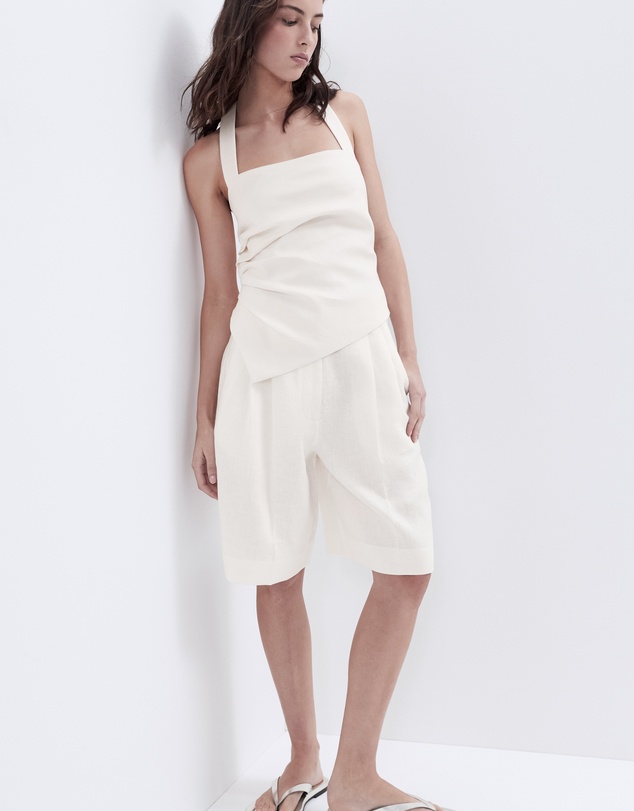 UNISON - Linen Halter Top
