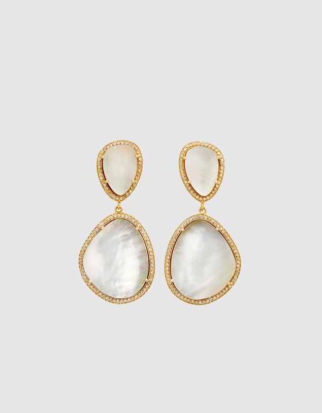 Stephanie Browne - Bijou Pearl Earrings
