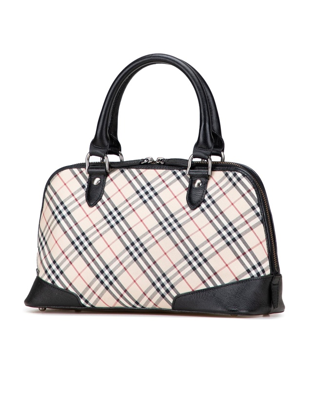 Pre-Loved by Azura Reborn - Pre-Loved Nova Check Canvas Handbag