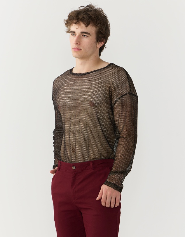Justin Cassin - Troye Mesh Tee Top