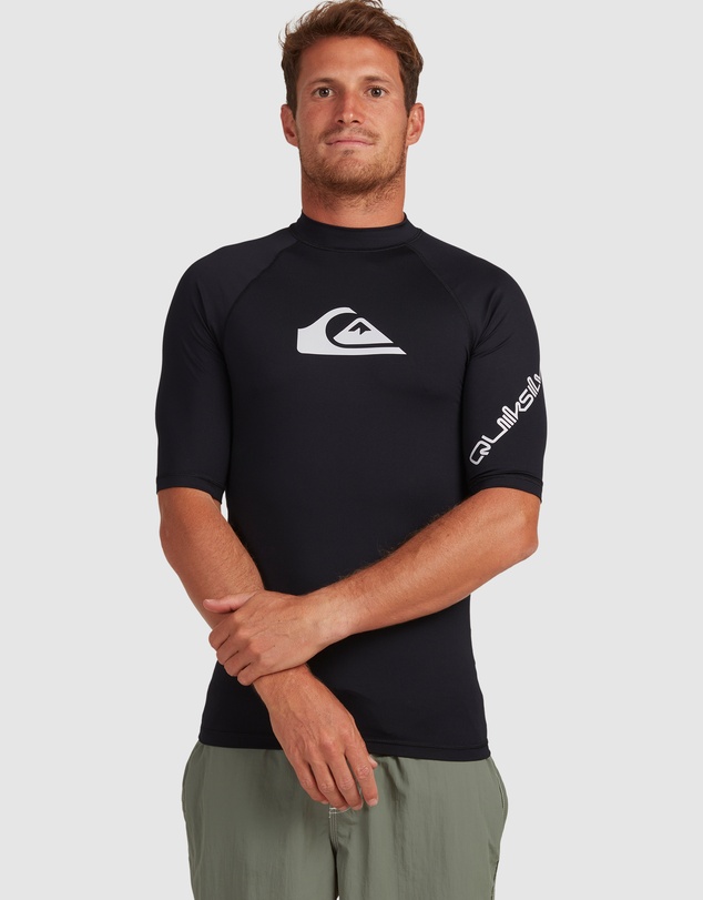 Quiksilver - Mens All Time Short Sleeve Rash Vest