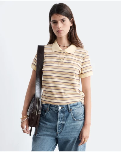 & Other Stories - Cotton Piqué Polo Shirt