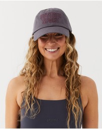 Upstate - Side Line Cap - Slate / Cherry
