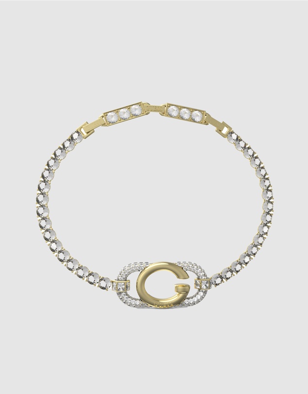 GUESS - Gold-Tone Oh My G Bracelet