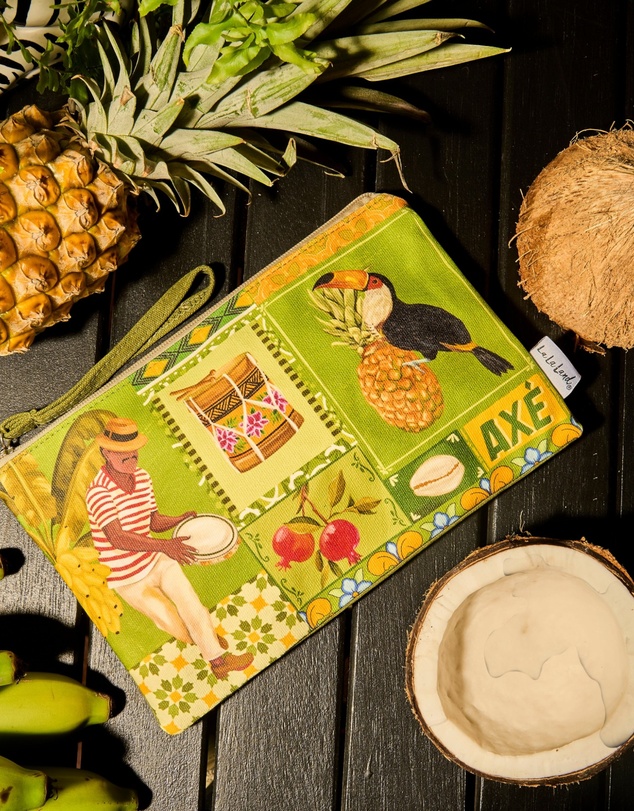 La La Land - Clutch Purse Brazilian Summer Grid