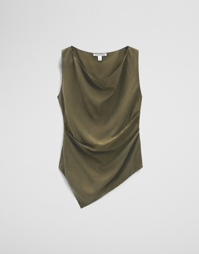Country Road - Asymmetrical Hem Blouse