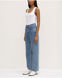 Assembly Label - Robyn Scoop Neck Rib Tank