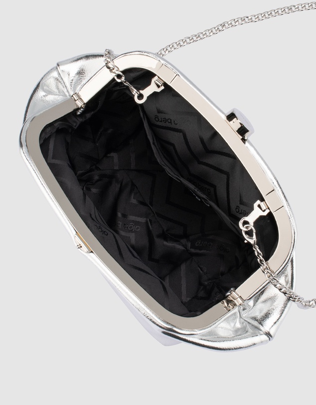 Olga Berg - Tally Metallic Clutch