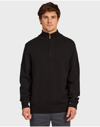 Academy Brand - Clyde 1/4 Zip Knit