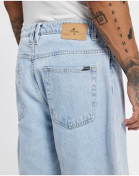 Thrills - Mid Slacker Relaxed Long Denim Shorts