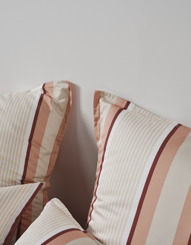 Linen House - Nara Bamboo Cotton 400TC Stripe Quilt Cover Set