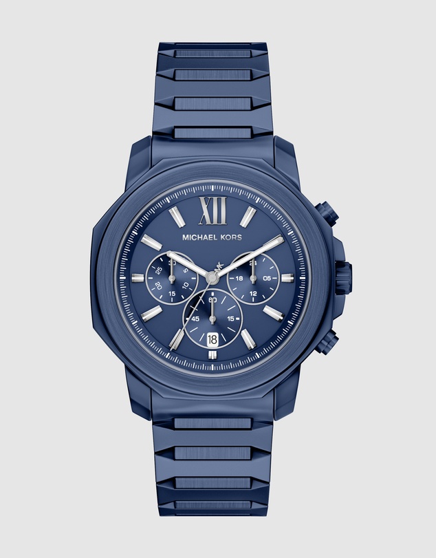Michael Kors - Prescott Blue Chronograph Watch