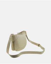 Pierre Cardin - Pierre Cardin Ladies Leather Sleek Crossbody Bag