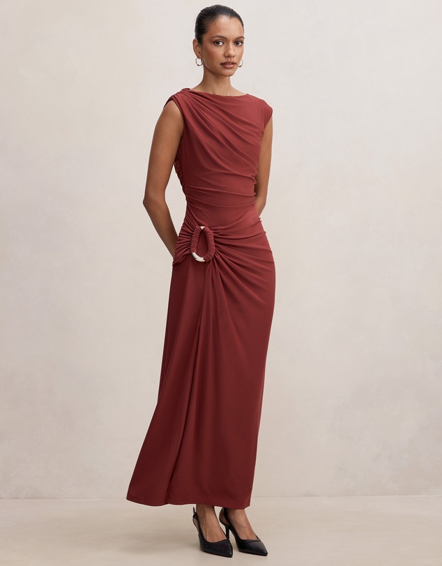 Forever New Petite - Fiora Petite Hardware Jersey Dress