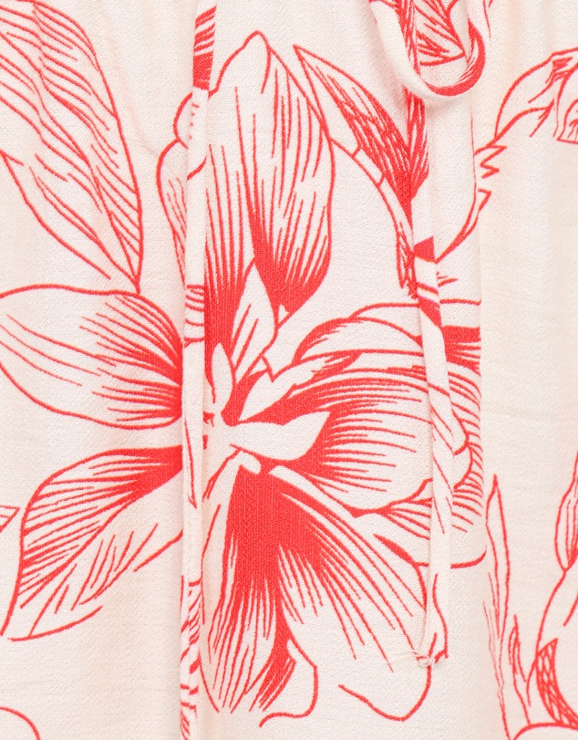 Petal & Pup - Maxima Mini Skirt - Red Floral
