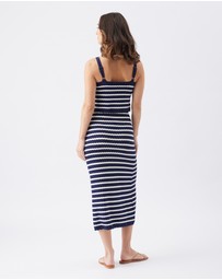 Ripe Maternity - Pointelle Knit Nursing Dress